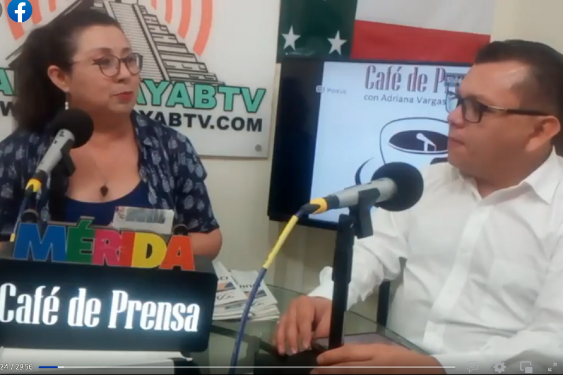 Antrop. Adriana Vargas León entrevista al Lic. Moisés Bates Aguilar, Consejero Presidente del Instituto de Participación Ciudadana y Electoral de Yucatán (Iepac)