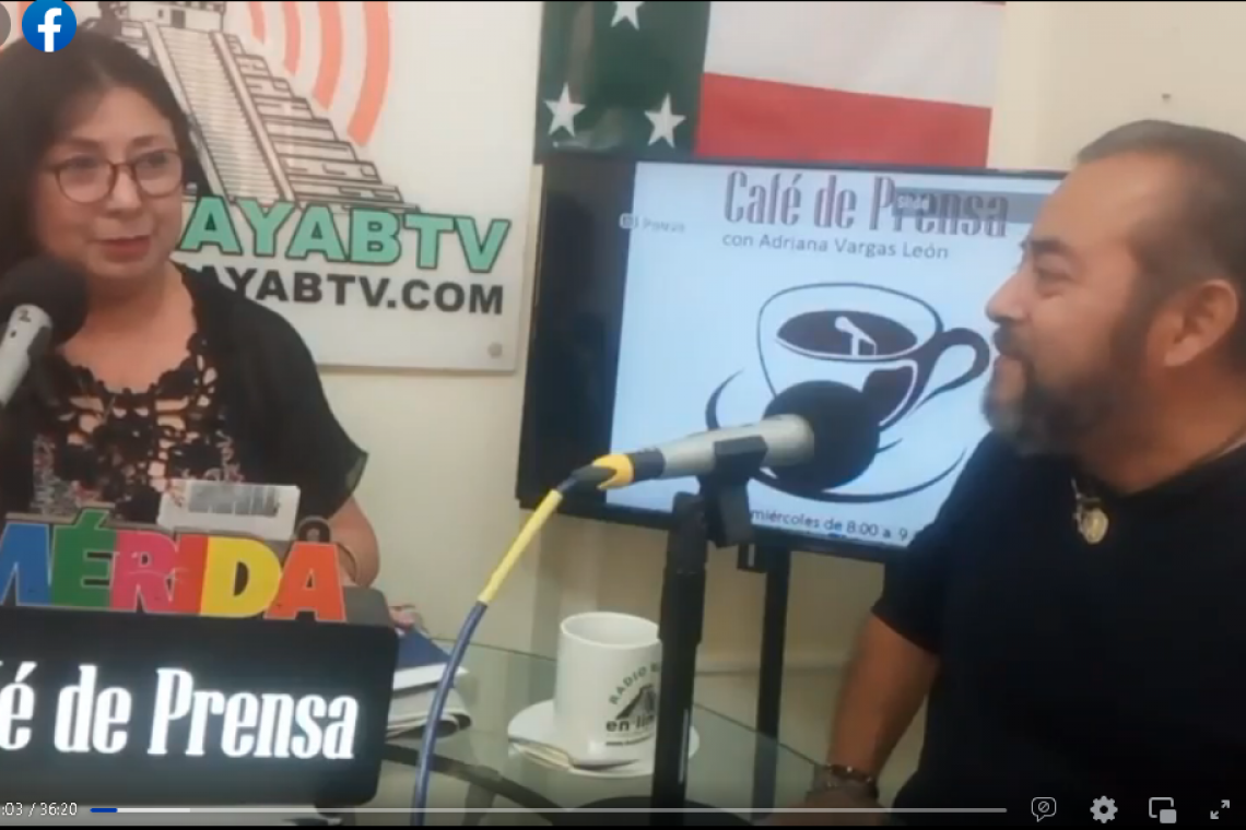Los periodistas Adriana Vargas León y Alejandro López Munguia platican sobre las pasadas elecciones de este 6 de junio de 2022 en México