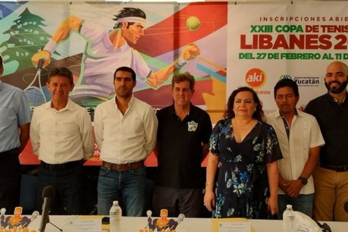 Torneo de tenis en el Libanés