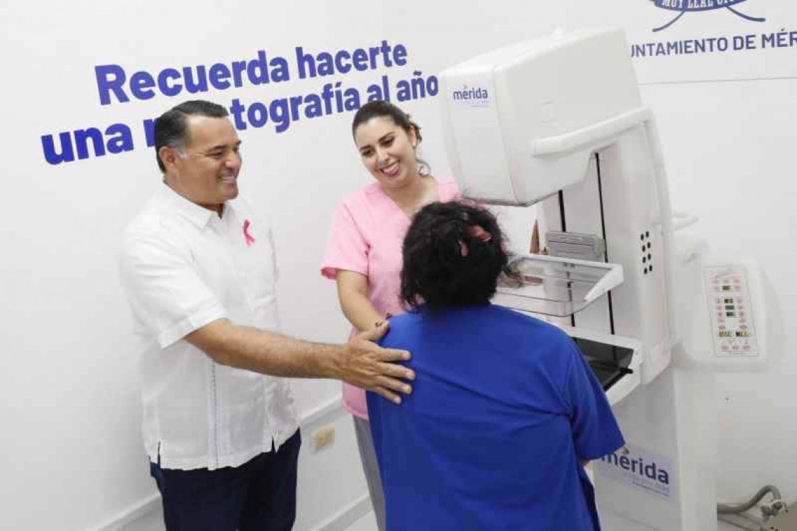 Ayuntamiento de Mérida continua con las mastografías gratuitas