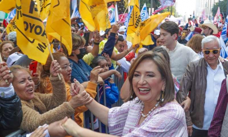 La Senadora Xóchitl Gálvez Ruiz rinde su V Informe Legislativo
