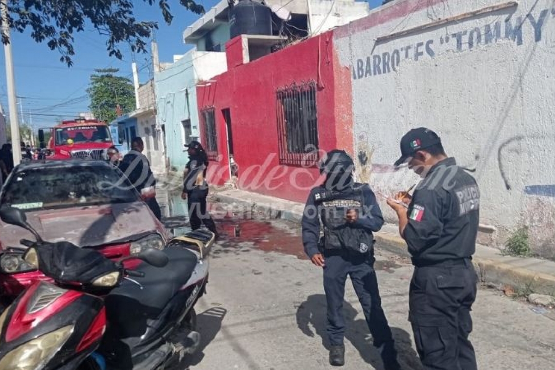 Una casa se quemó por un cortocircuito