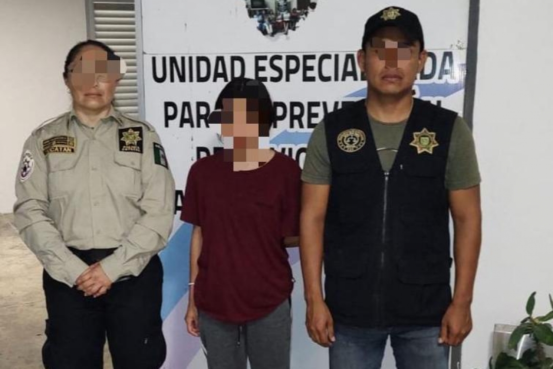 Apareció muchacha que se fugó de su casa.