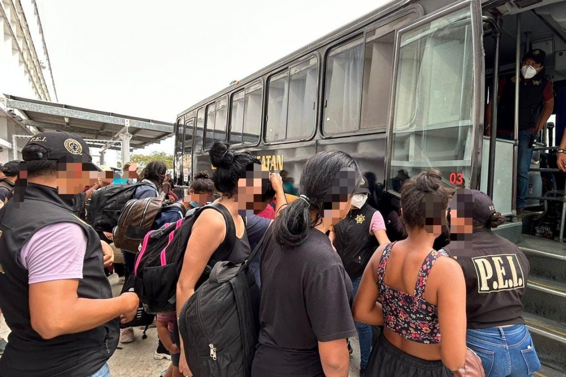 Capturaron más migrantes ilegales, ahora son cariocas.