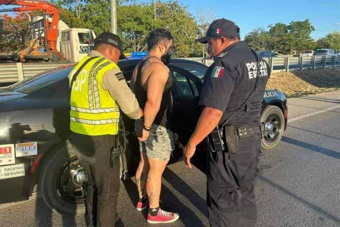 Striper agredió a un reportero