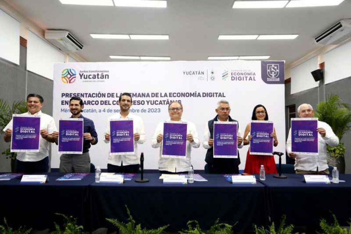 Semana de la Economía Digital en Yucatán se realizará en el marco del Congreso Yucatán i6