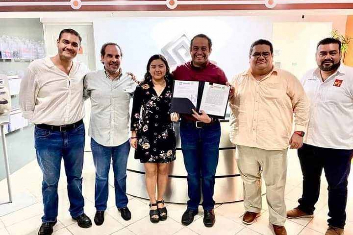 La Alianza del Partido oficialista registró Coalición para la gobernatura de Yucatán. 