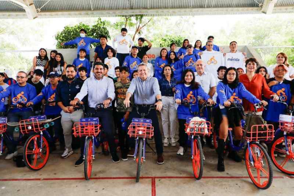 Ayuntamiento participó en el primer Foro Nacional de la Bicicleta 2024 realizado en Mérida.