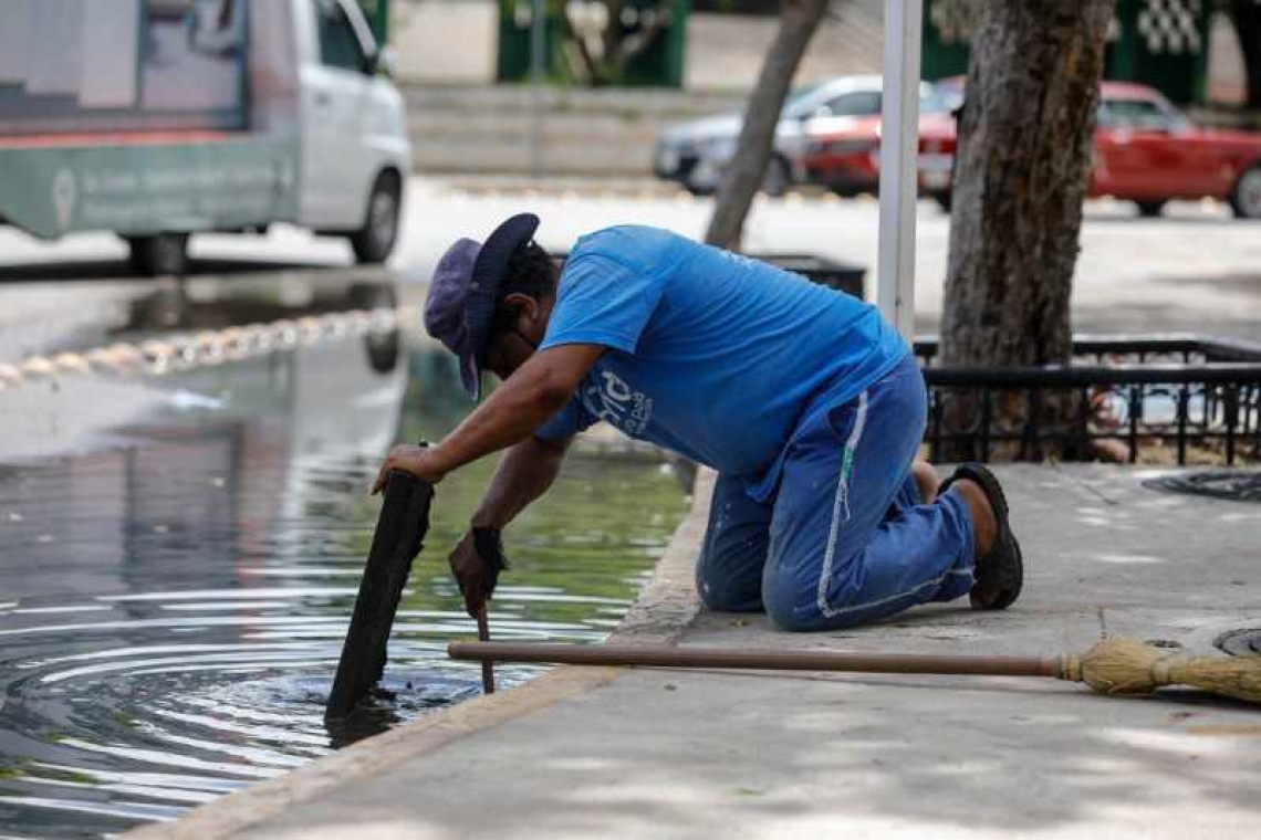 El Ayuntamiento supervisa las afectaciones que las lluvias ocasionaron en la ciudad de Mérida.