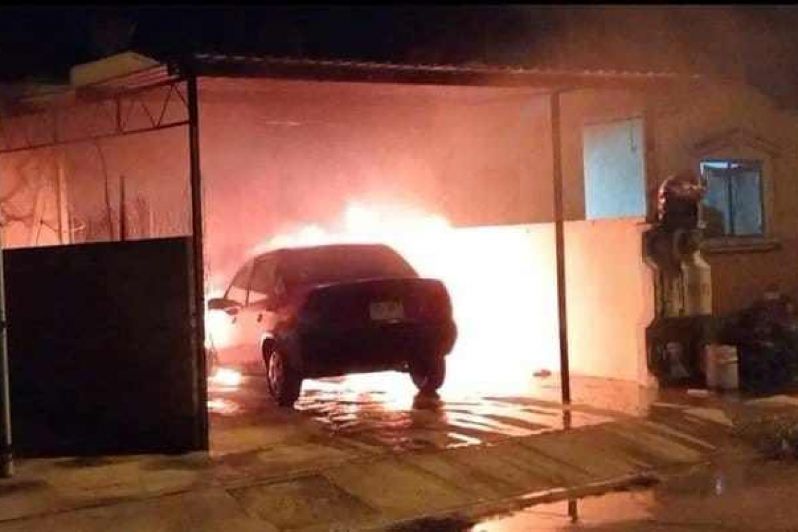 Familia a punto de perecer quemada en un incendio