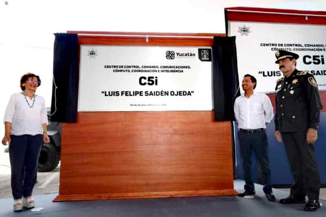 El C5i lleva desde el martes el nombre del comandante Luis Felipe Saidén Ojeda.