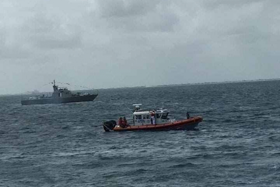 Encontraron a un muerto en el mar.