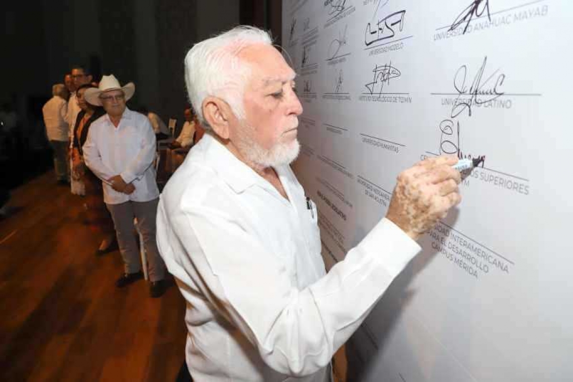 27 instituciones educativas firman convenios de colaboración con el Poder Legislativo