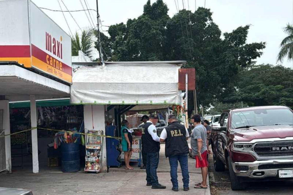 Violento asalto a mano armada en una frutería: hay un herido.