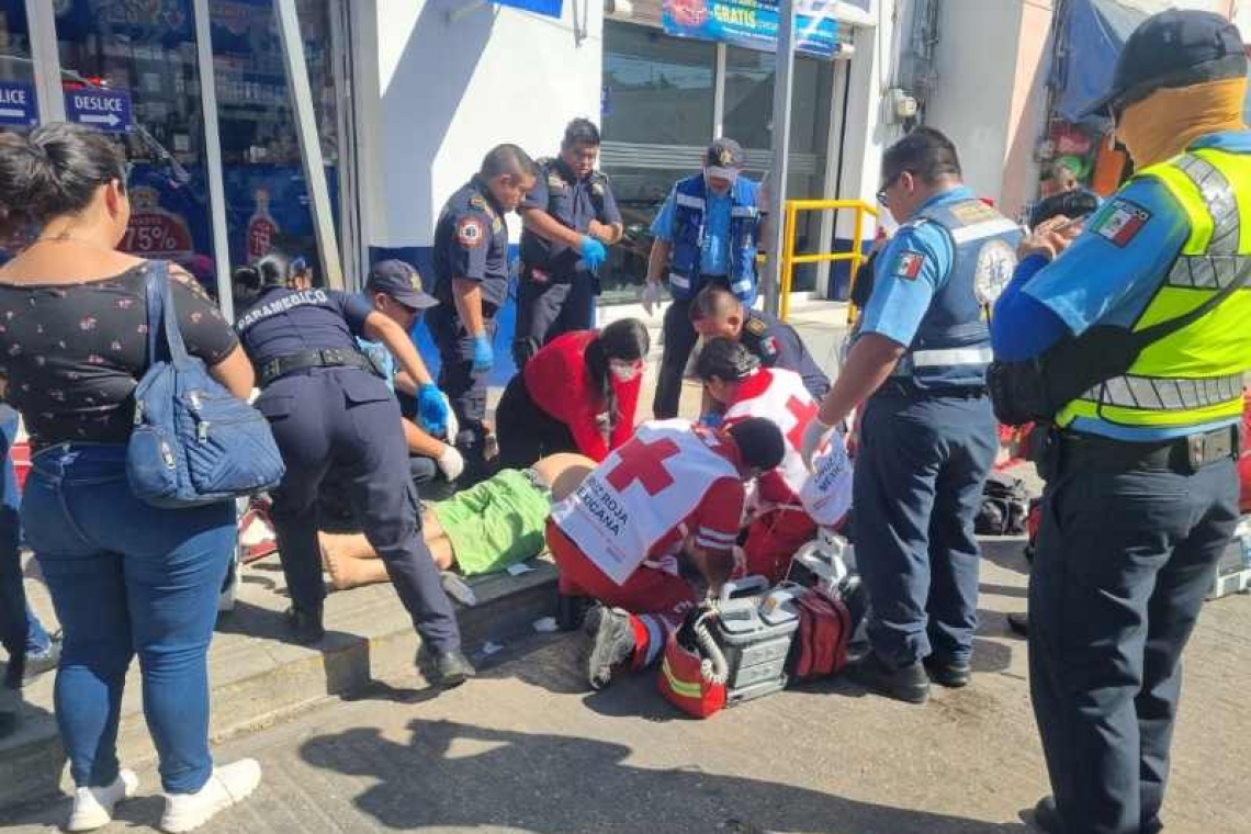 Señor por poco muere por ataque al corazón.