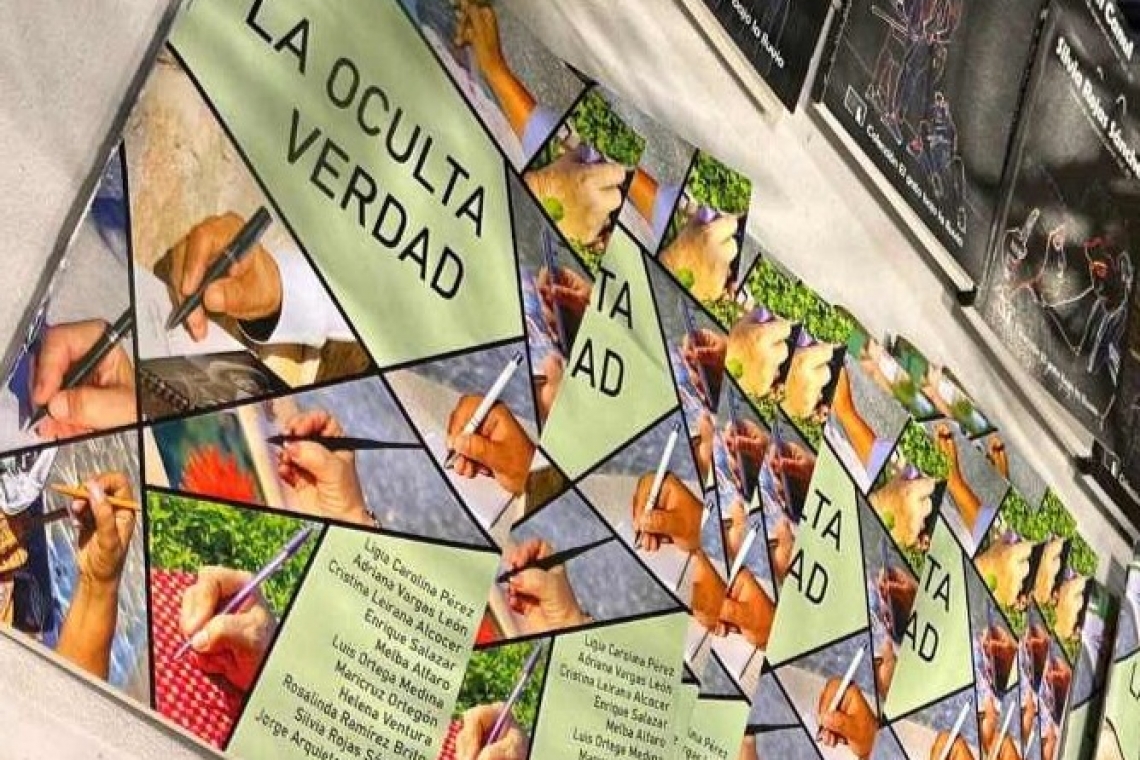 PRESENTAN LA OCULTA VERDAD, OBRA LITERARIA DE SUSPENSO SOBRE UN ASESINATO.