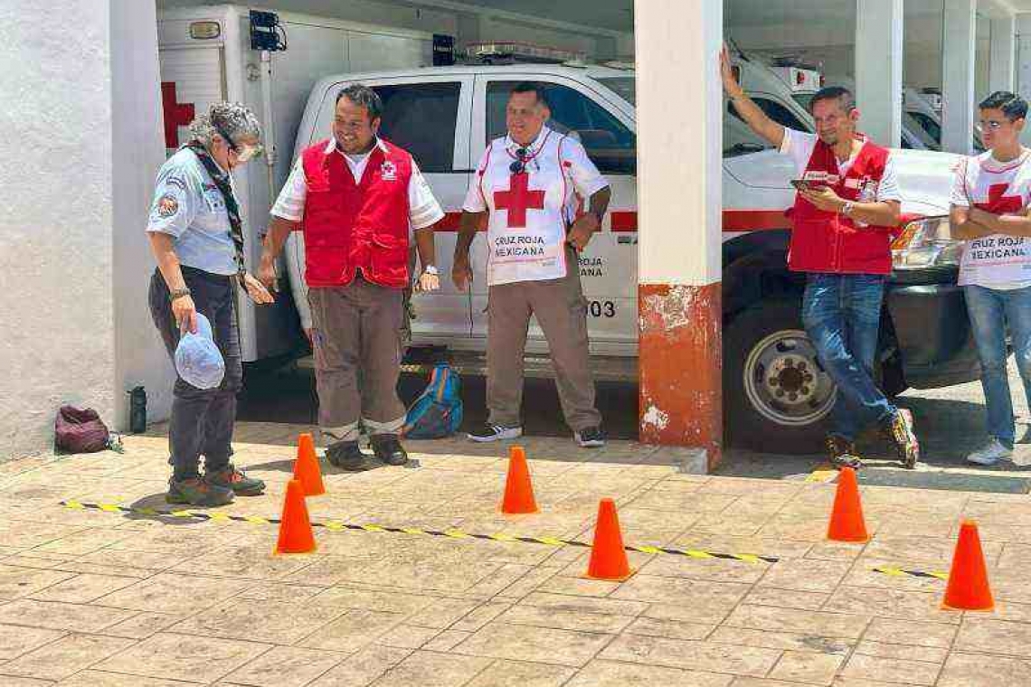 Cruz Roja Mexicana Delegación Yucatán promueve la seguridad vial.