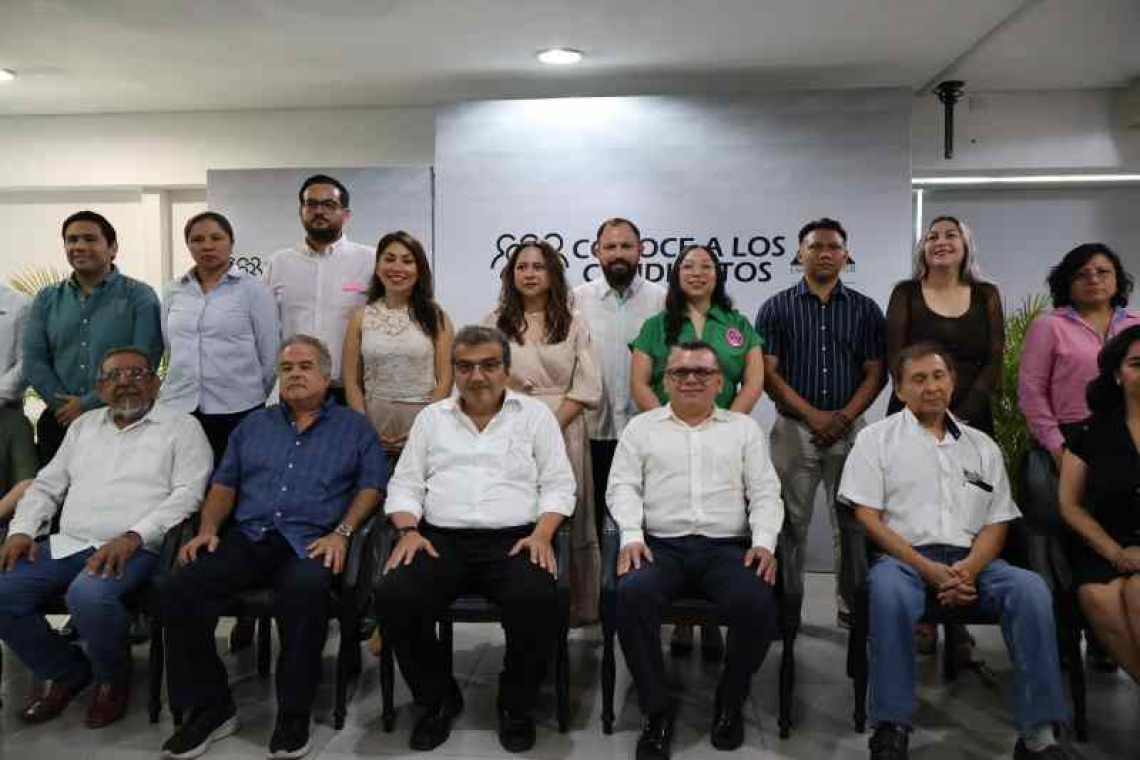 CANACO SERVITUR PUBLICÓ EN SUS REDES DIGITALES FORO CON CANDIDATOS QUE SERAN ELECTOS EL 1 DE JUNIO