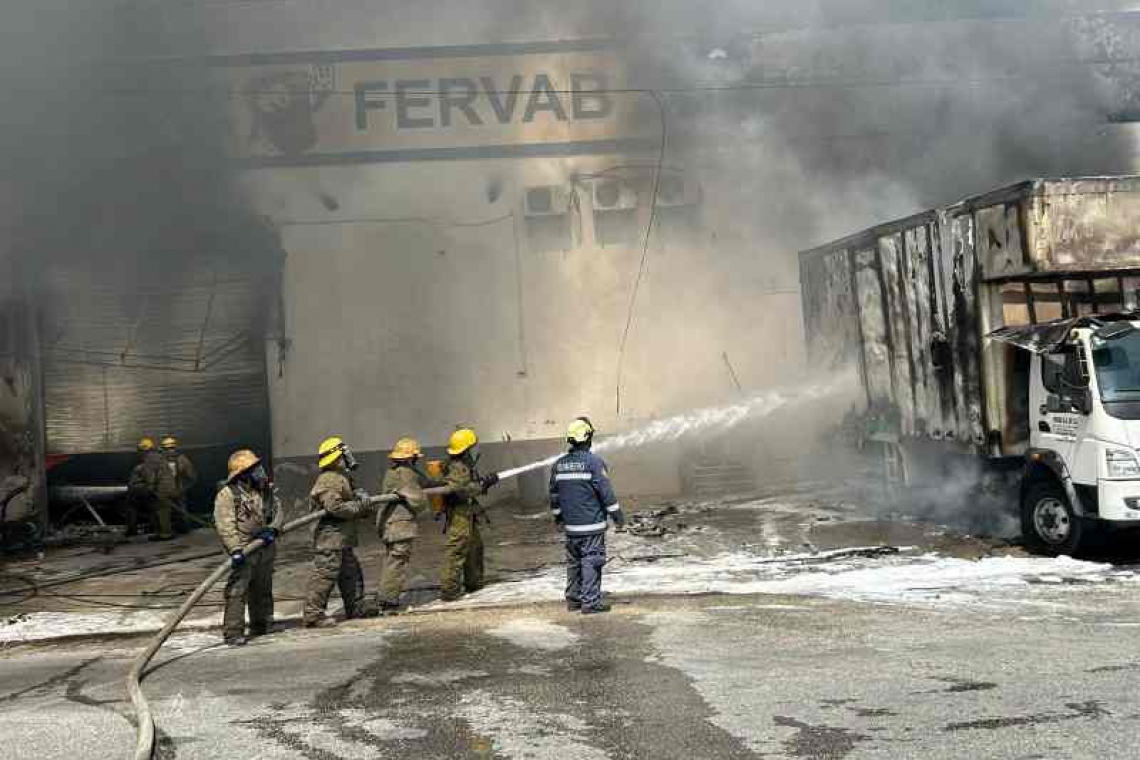 INCENDIO EN EL PERIFÉRICO DE MÉRIDA