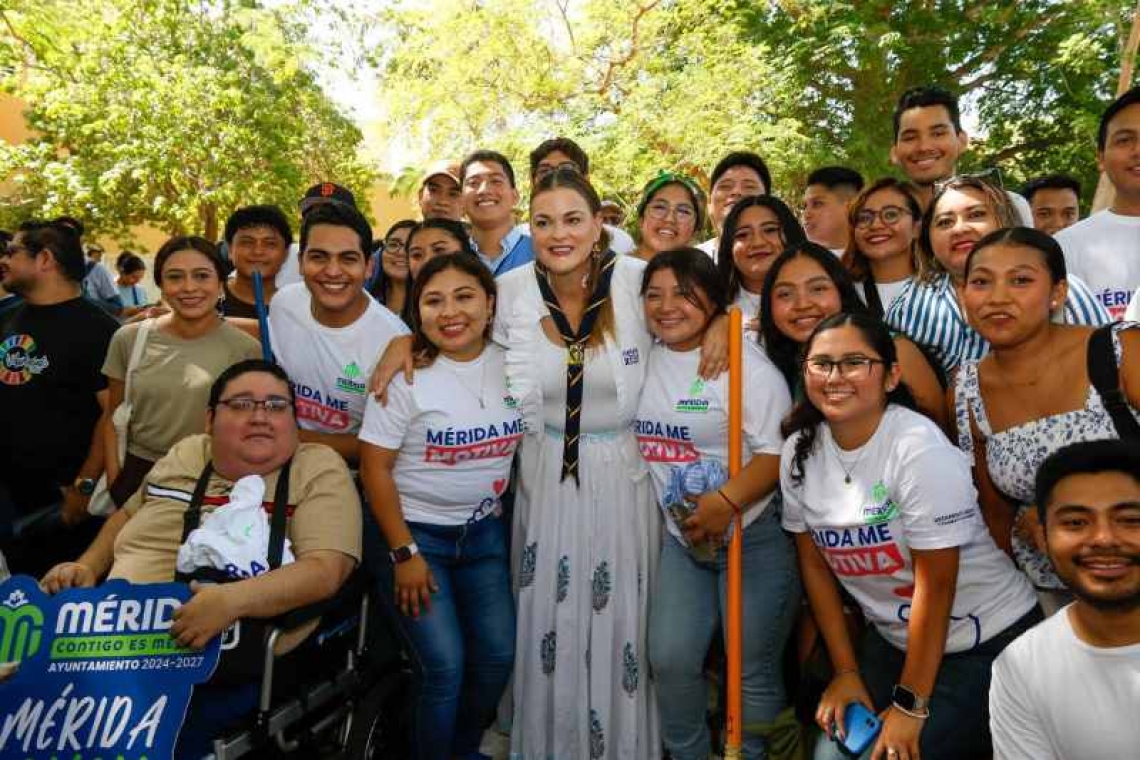 Anuncia Cecilia Patrón el mes de las juventudes: empleos, becas, emprendimientos, y cuidado de la salud mental para la muchachada.