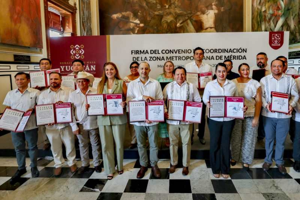 Joaquín Díaz Mena impulsa la planeación conjunta para transformar la Zona Metropolitana de Mérida