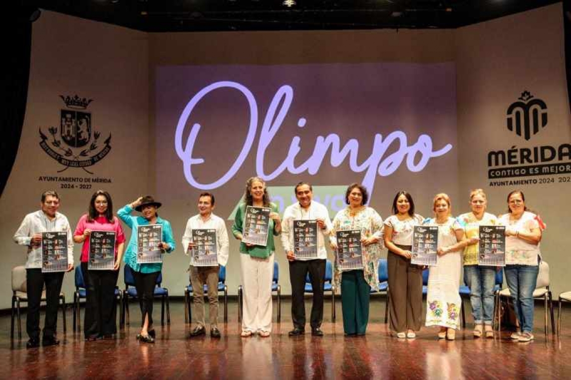 OLIMPO EN VIVO, NUEVO PROGRAMA CULTURAL DEL AYUNTAMIENTO DE MERIDA.