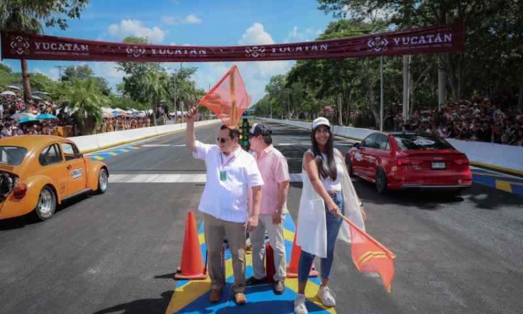 Yucatán estrena pista oficial para arrancones seguros