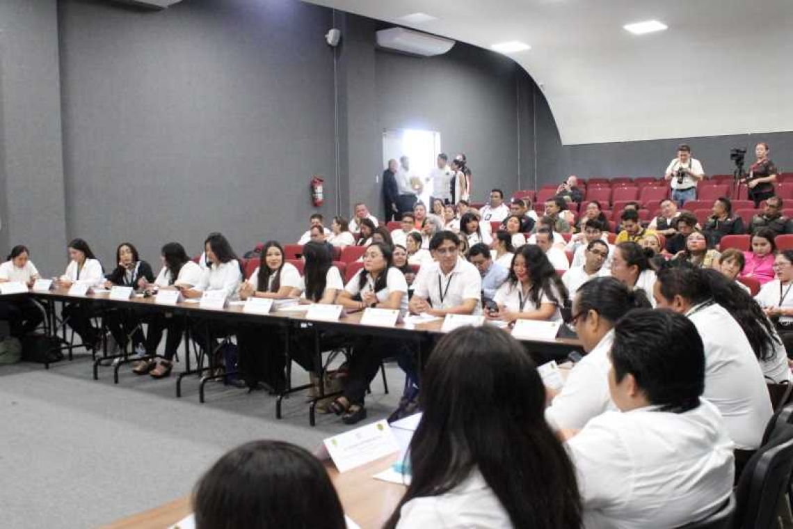 UADY y FGE por segunda vez imparten amplió programa de estudios a 40 fiscales de investigacion de la procuraduria de justicia de Yucatán.