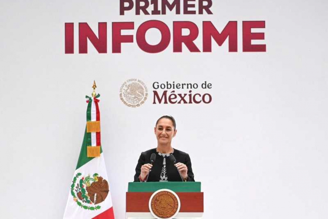 PRIMER INFORME DE GOBIERNO DE LA PRESIDENTA DE MEXICO CLAUDIA SHEIMBAUM PARDO