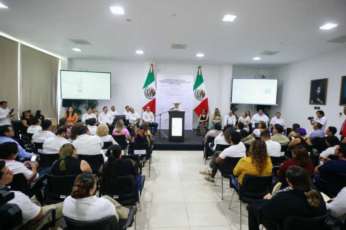 CONGRESO DEL ESTADO, PODER JUDICIAL Y DIVERSAS DEPENDENCIAS DEL ACTUAL GOBIERNO FIRMAN CONVENIO DE COLABORACIÓN