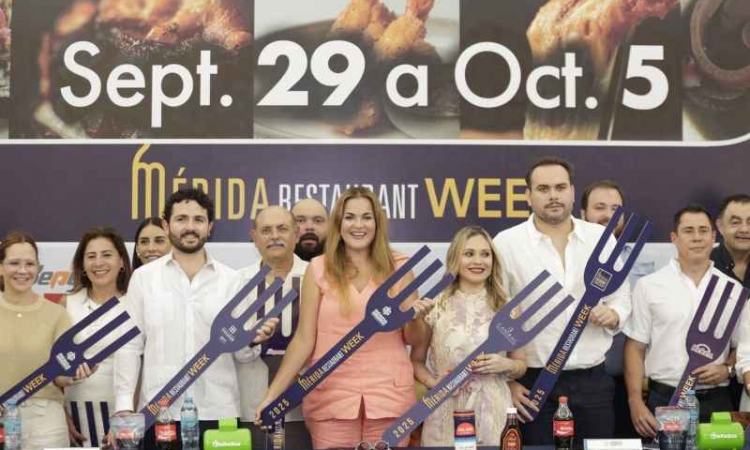 Evento gastronómico del 29 de septiembre al 5 de octubre, nacional e internacional de Mérida.