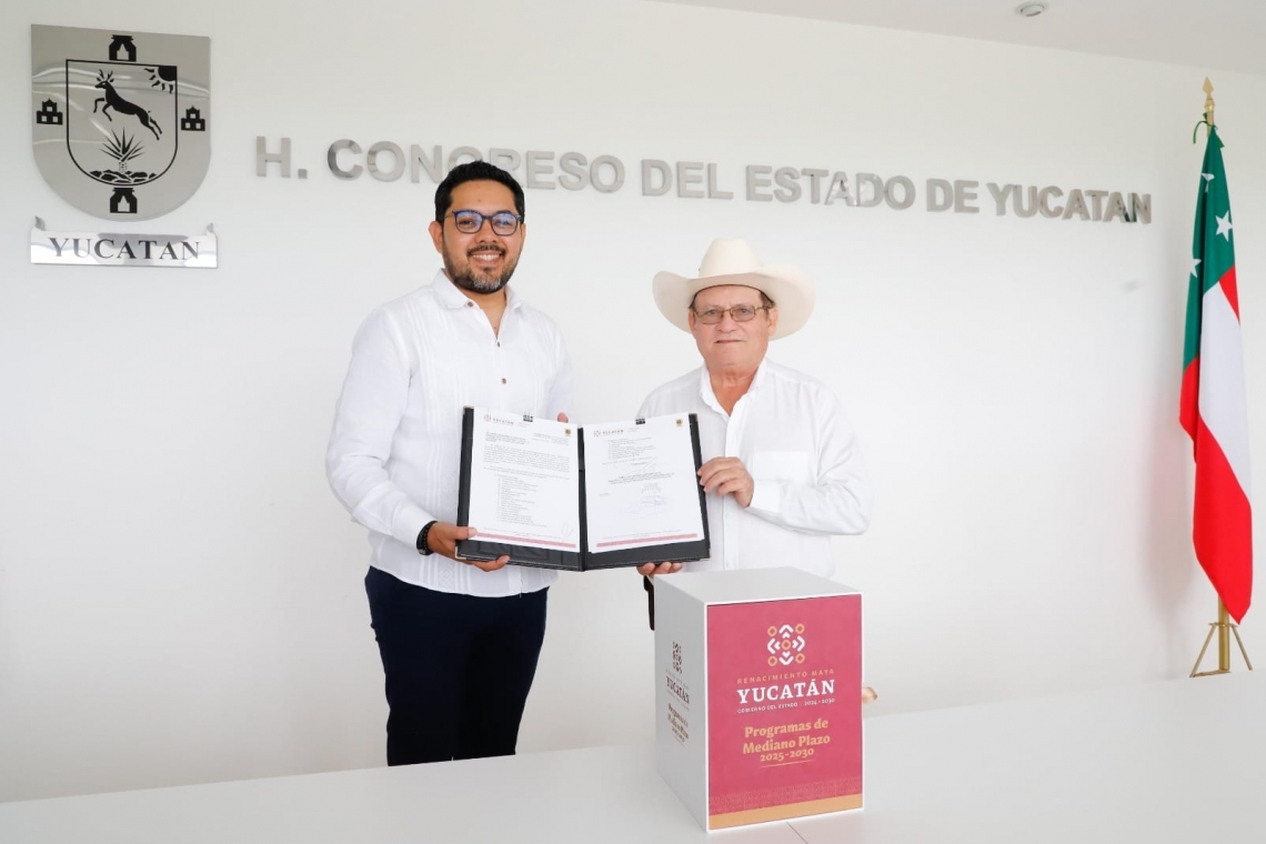 RECIBE CONGRESO PROGRAMAS DE MEDIANO PLAZO BASE PARA PLAN ESTATAL DE DESARROLLO DE RENACIMIENTO MAYA 2024-2030