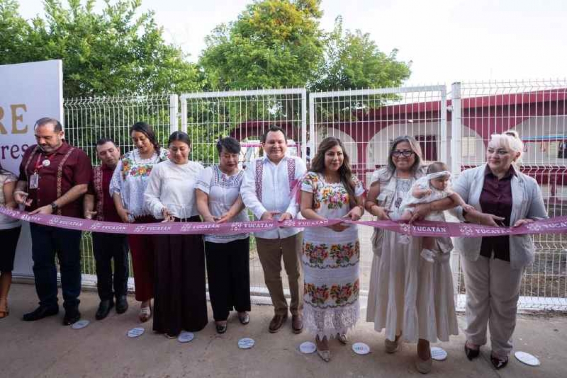 El Gobernador Joaquín Díaz Mena encabezó la inauguración del Centro LIBRE Mérida III, fortaleciendo la red de apoyo y protección para las yucatecas.