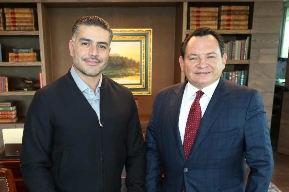 ﻿  Reafirman colaboración entre Yucatán y la Federación para fortalecer la seguridad pública.