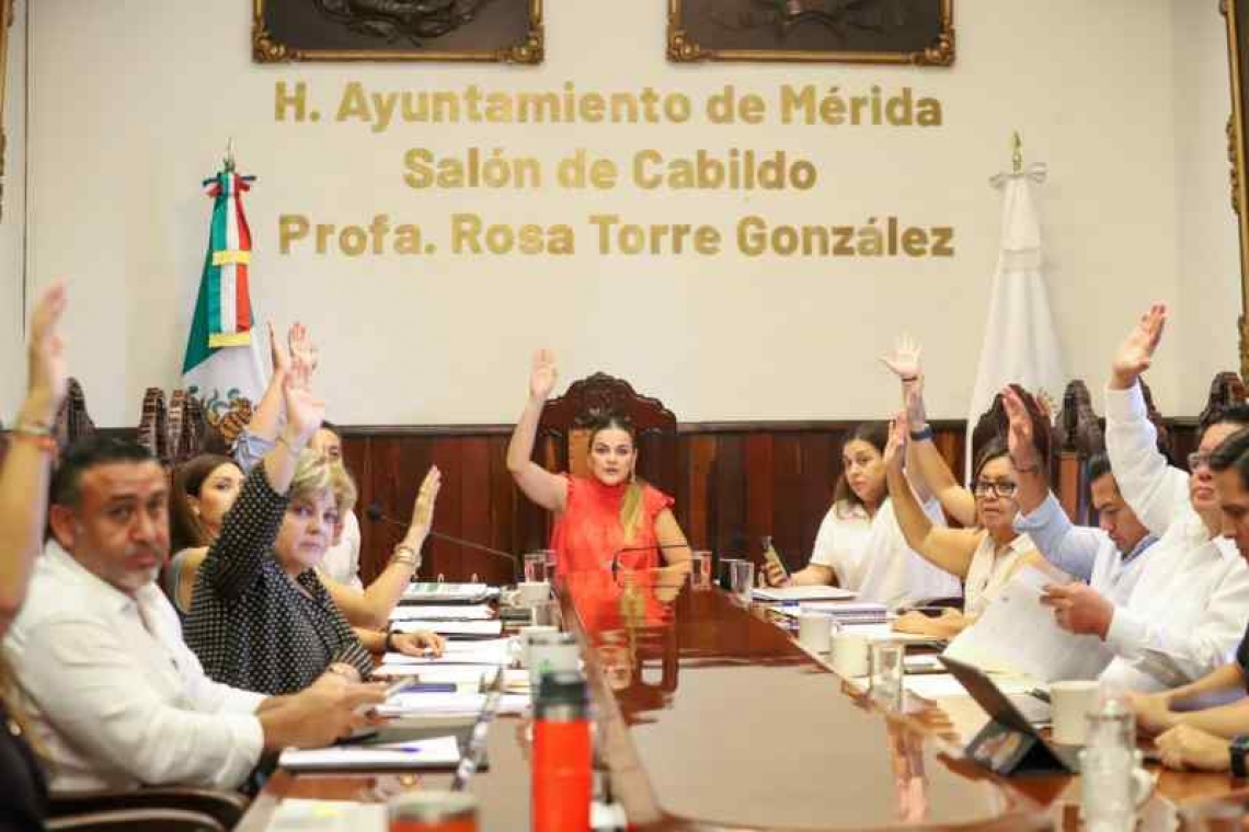 ﻿  Cabildo de Mérida aprueba Ley de Ingresos 2026