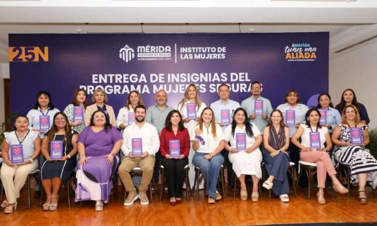 Con “Mujeres seguras” conmemoran el 25 N