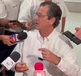 Gobierno del Estado supervisa avances del Puerto de Altura de Progreso.