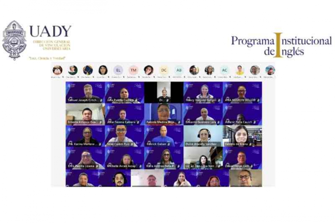 UADY clausuró el Programa Instituto de Inglés con 694 estudiantes que concluyeron su formación lingüística.