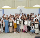 Gobierno del Estado supervisa avances del Puerto de Altura de Progreso.