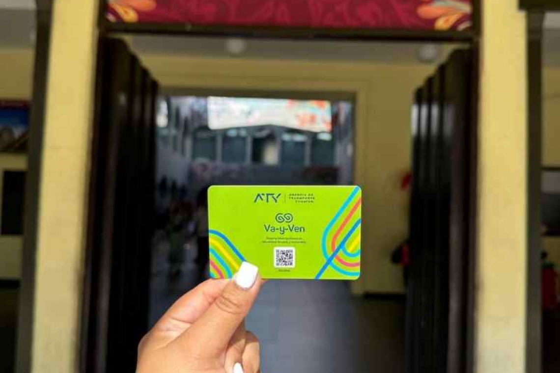 ATY amplía opciones para la recarga y adquisición de la tarjeta Va y Ven con nuevos cajeros inteligentes en el Centro de Mérida.