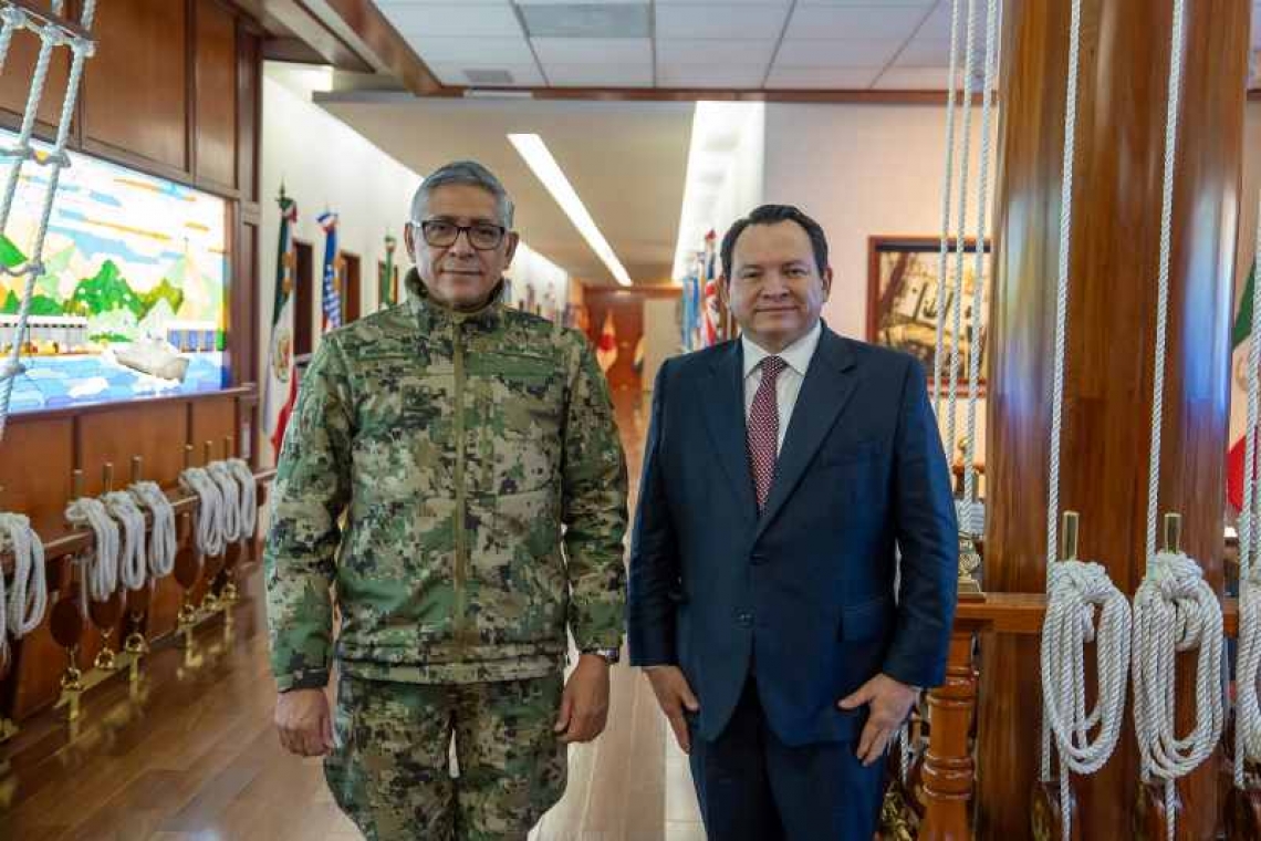 Revisan avances del Puerto de Altura de Progreso.