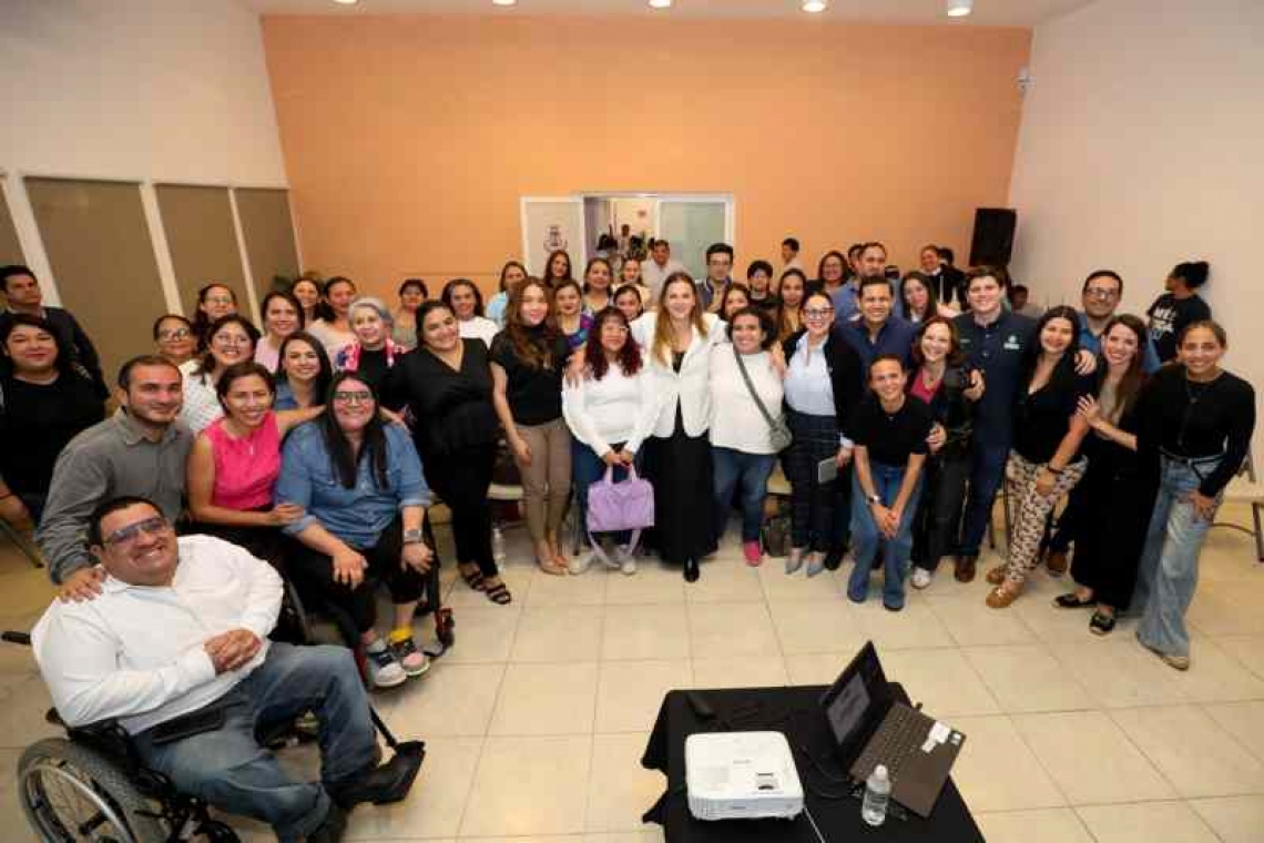 Presenta Cecilia Patrón anteproyecto del Centro Municipal de Autismo en Mérida.