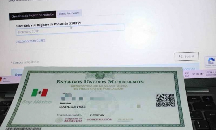  Yucatán refuerza la certificación de la CURP para trámites oficiales