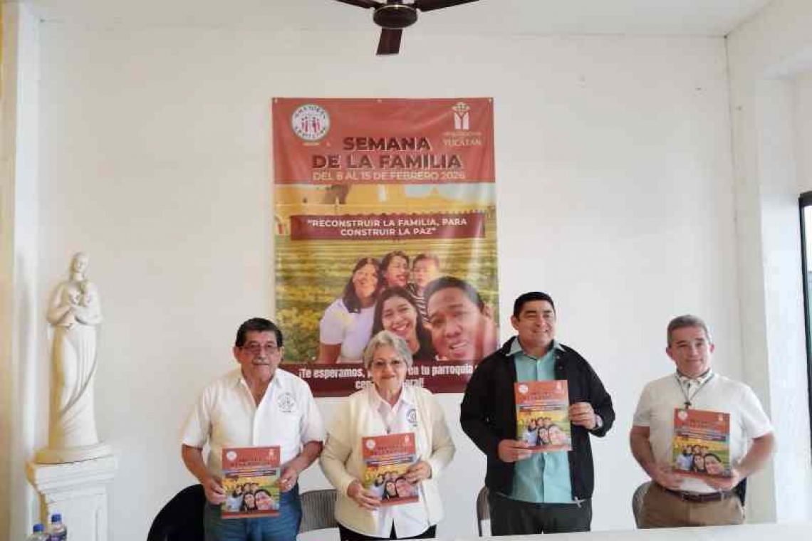 IGLESIA CATOLICA REALIZARA JORNADAS POR LA FAMILIA PARA ORIENTARLAS CON AMOR HACIA LA LUZ DIVINA.