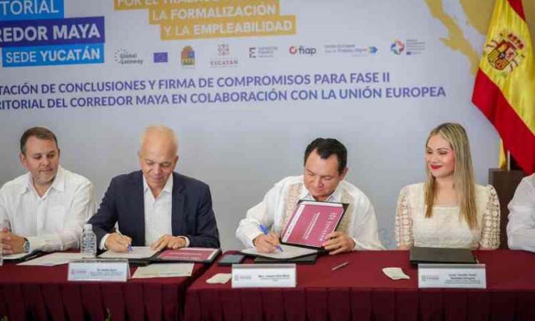 Yucatán y Unión Europea acuerdan hoja de ruta por el trabajo digno en el turismo