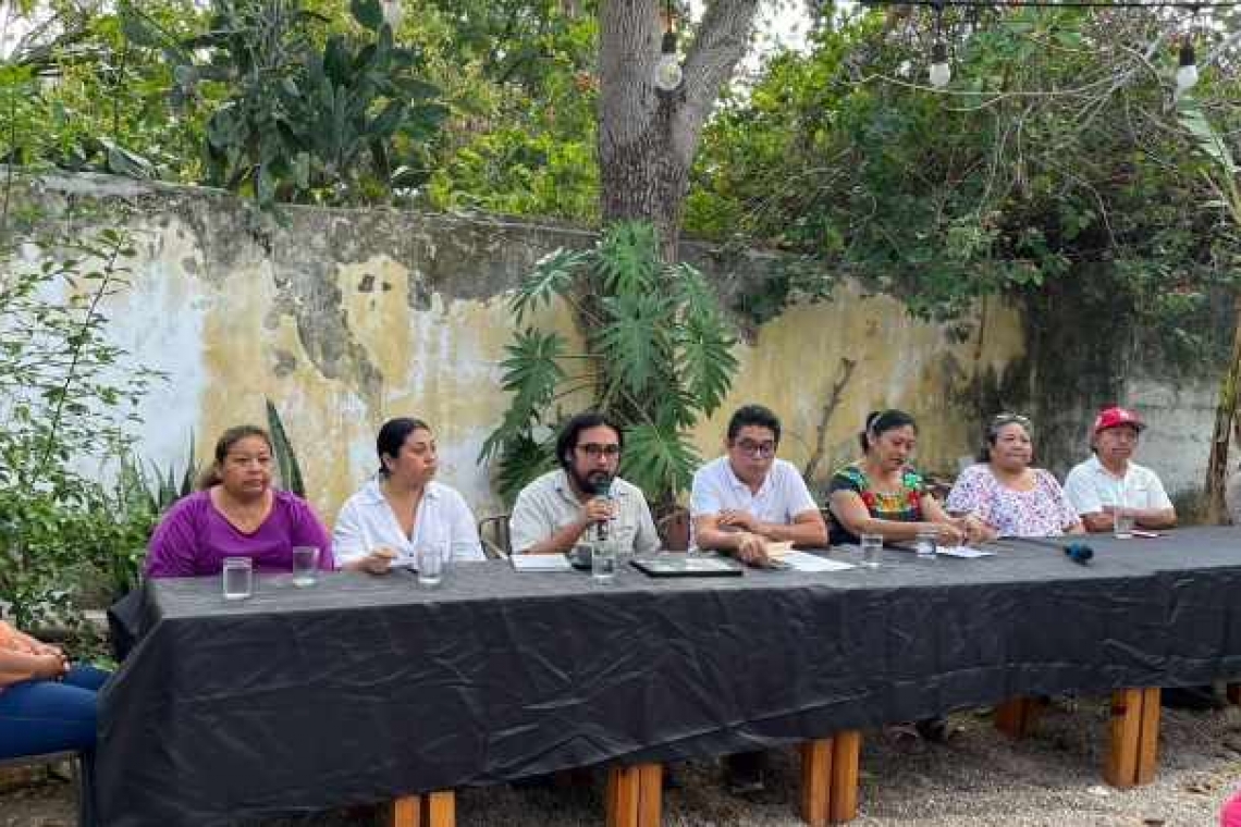 COLECTIVOS AUTOCTONOS DEFIENDEN EL TERRITORIO MAYA