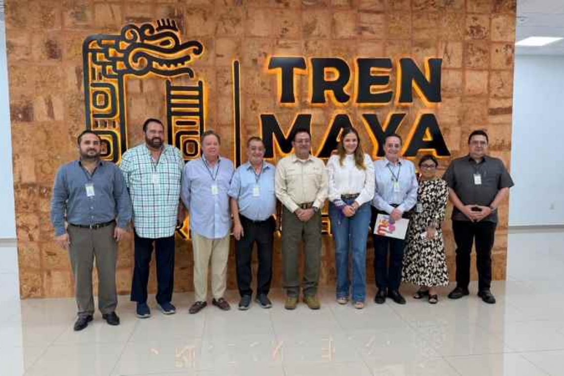MERIDA FORTALECE ALIANZA CON EL TREN MAYA PARA IMPULSAR LA PROMOCIÓN TURÍSTICA.