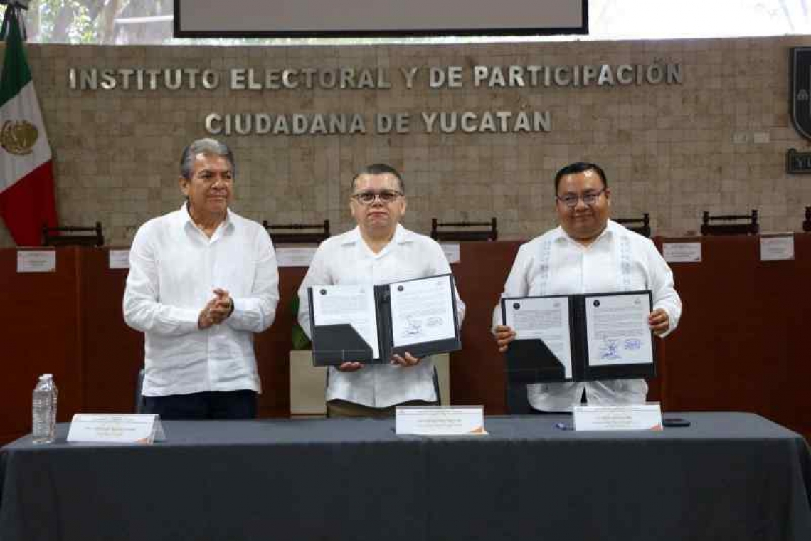  IEPAC y CEPIADET firman convenio para fortalecer los derechos político-electorales de los pueblos indígenas