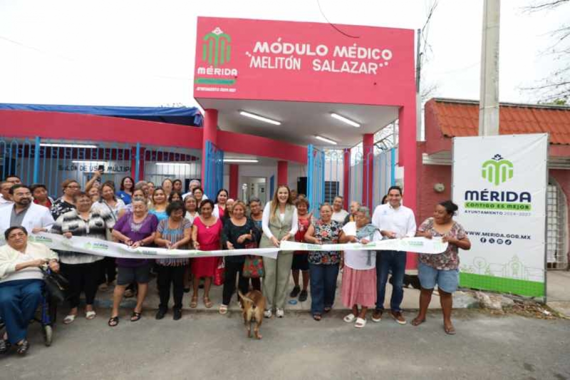 Fortalecemos la salud en el sur con la rehabilitación del Módulo Médico de Melitón Salazar: Cecilia Patrón.
