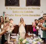   Entrega Cecilia Patrón mejoras en infraestructura urbana y espacios públicos en la zona de Vergel y San Antonio Kaua.